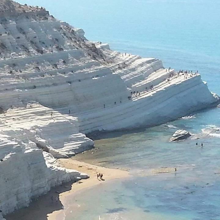 Anemone Della Scala Dei Turchi Apartment Realmonte Exterior photo